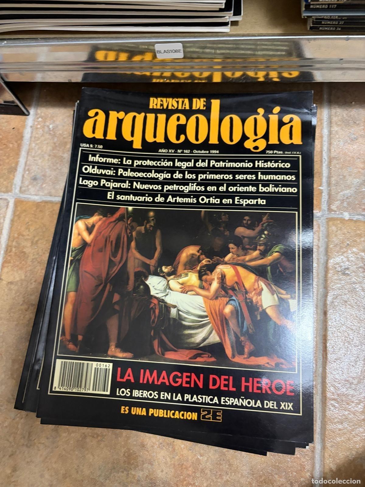 Libros de segunda mano: BLAS108E REVISTA DE ARQUEOLOG&Iacute;A LA IMAGEN DEL H&Eacute;ROE