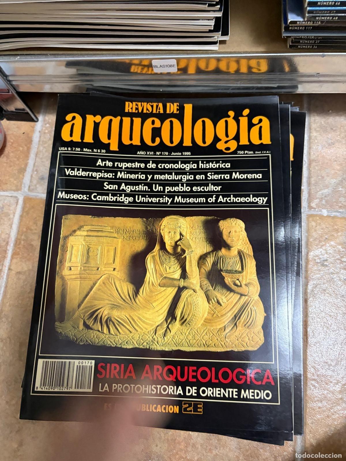 Libros de segunda mano: BLAS108E REVISTA DE ARQUEOLOG&Iacute;A SIRIA ARQUEOL&Oacute;GICA LA PROTOHISTORIA DE ORIENTE MEDIO