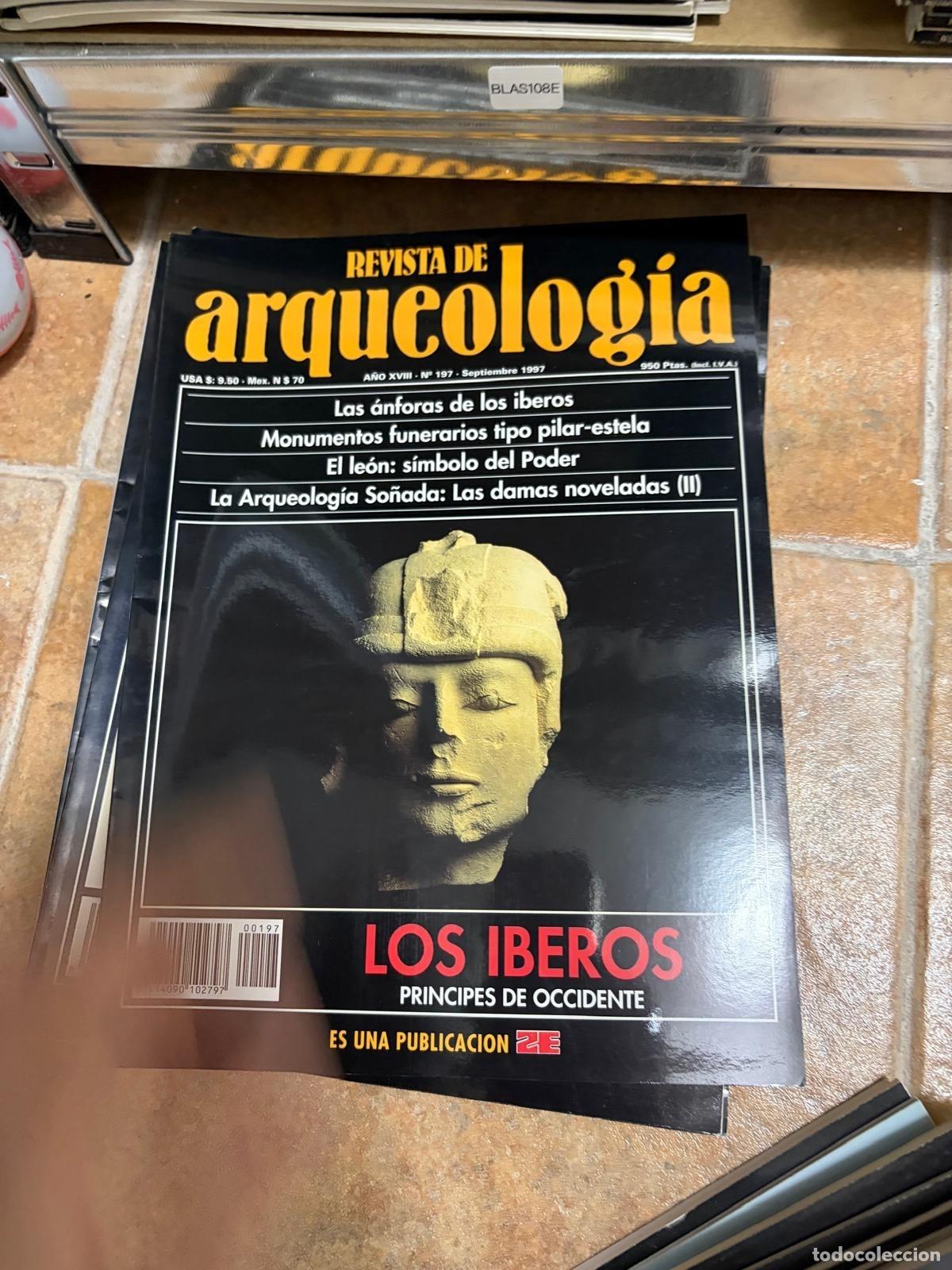 Libros de segunda mano: BLAS108E REVISTA DE ARQUEOLOG&Iacute;A LOS &Iacute;BEROS
