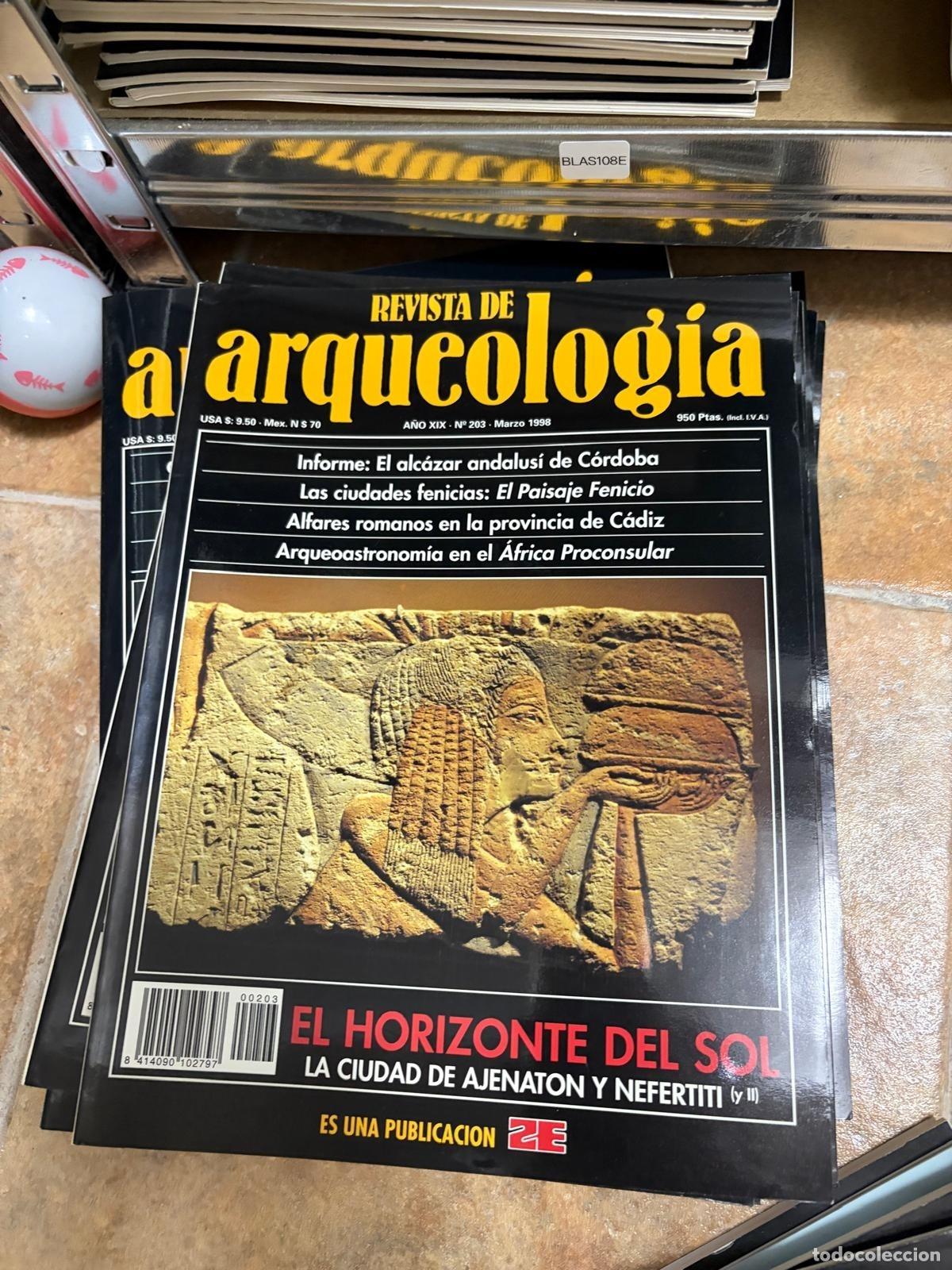 Libros de segunda mano: BLAS108E REVISTA DE ARQUEOLOG&Iacute;A EL HORIZONTE DEL SOL AJENAT&Oacute;N Y NEFERTITI