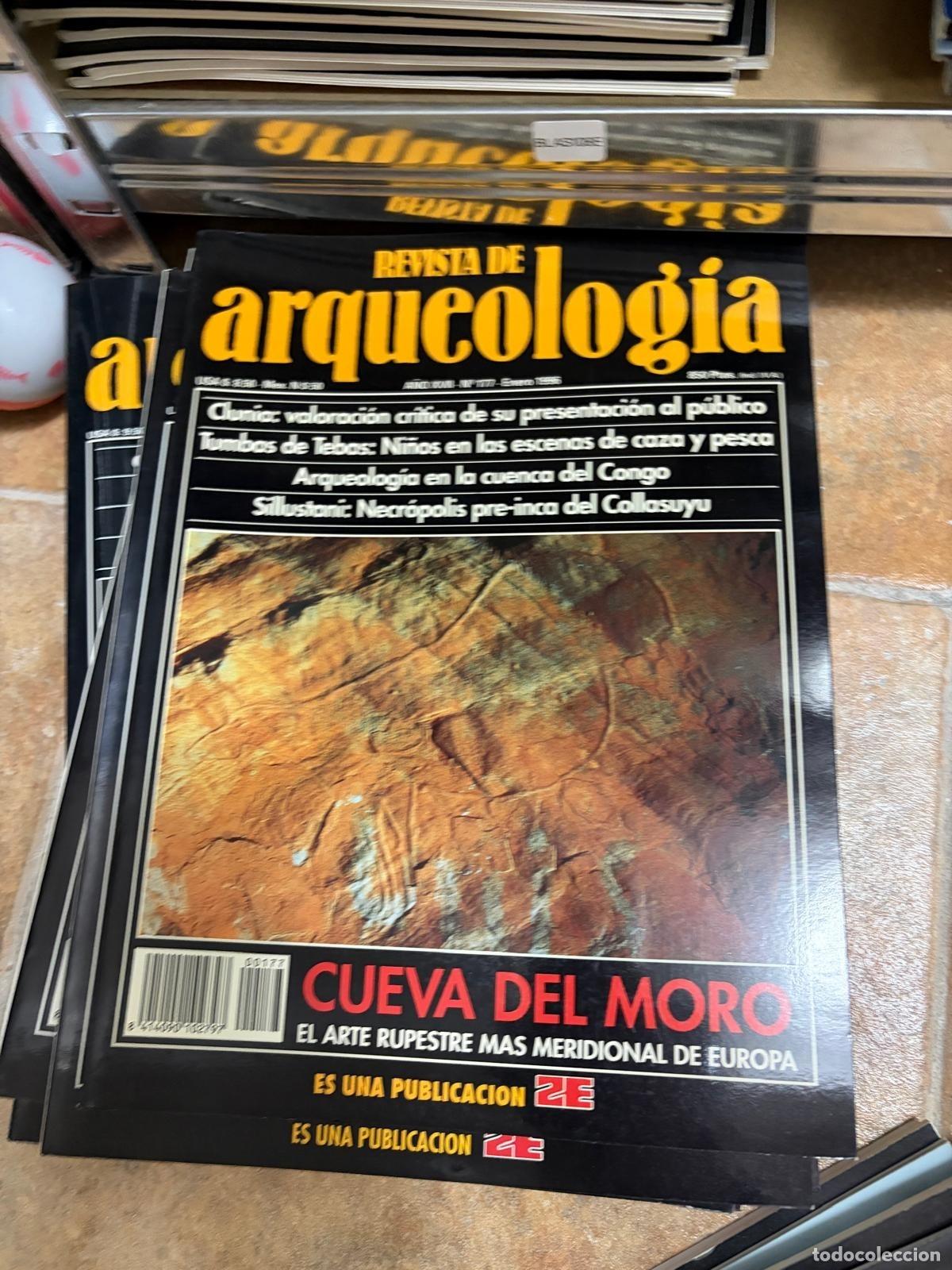 Libros de segunda mano: BLAS108E REVISTA DE ARQUEOLOG&Iacute;A CUEVA DEL MORO ARTE RUPESTRE
