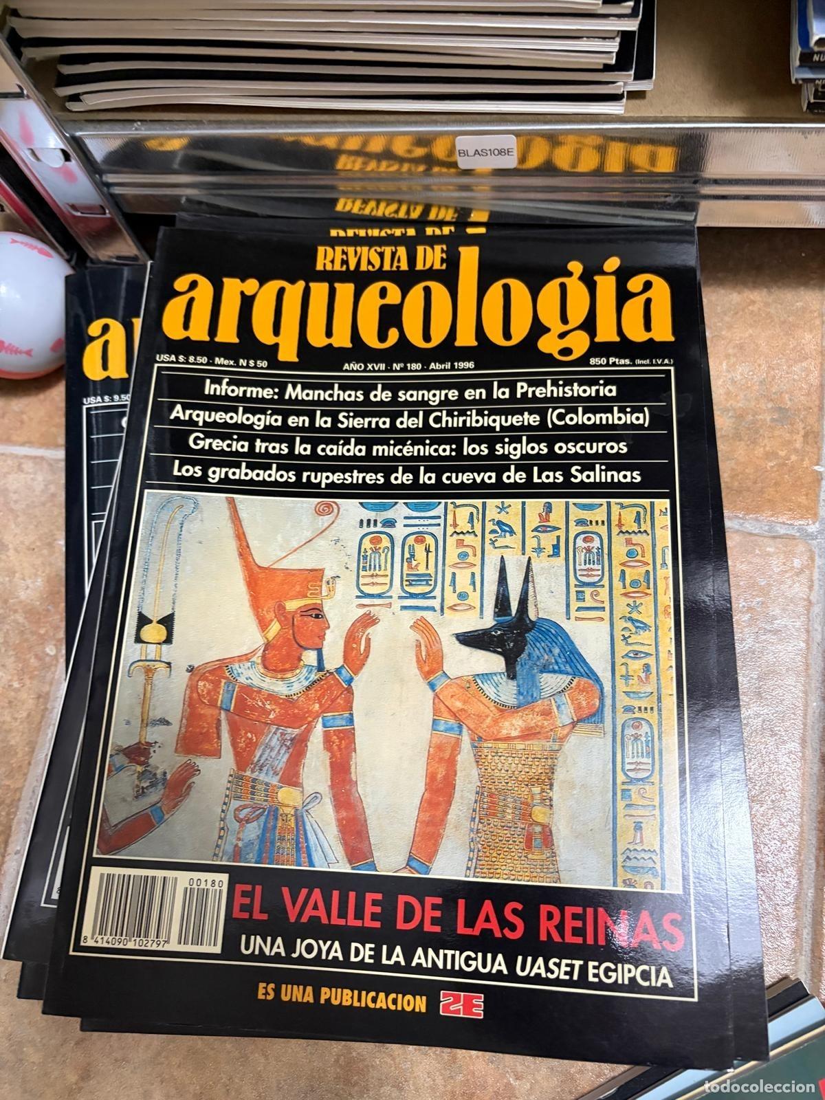 Libros de segunda mano: BLAS108E REVISTA DE ARQUEOLOG&Iacute;A EL VALLE DE LAS REINAS ANTIGUA EGIPCIA