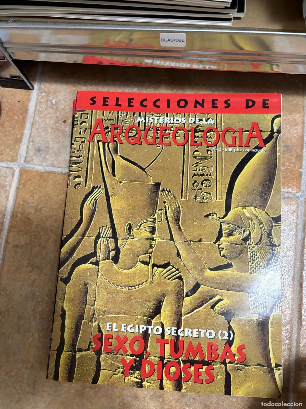 Libros de segunda mano: BLAS108E SELECCIONES DE MISTERIOS DE LA ARQUEOLOG&Iacute;A SEXO TUMBAS Y DIOSES