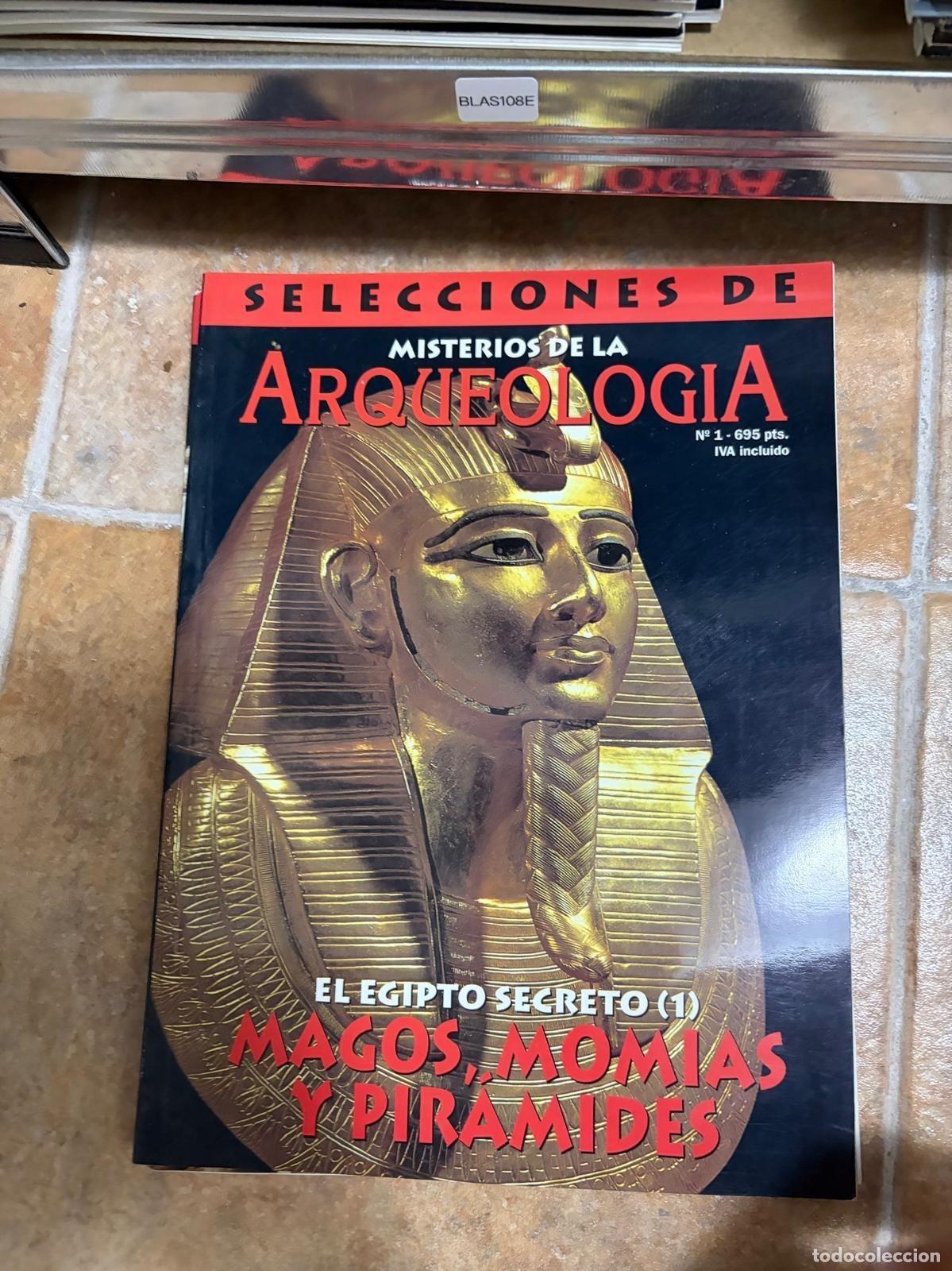 Libros de segunda mano: BLAS108E SELECCIONES DE MISTERIOS DE LA ARQUEOLOG&Iacute;A MALOS HOMBRES PRIMATES