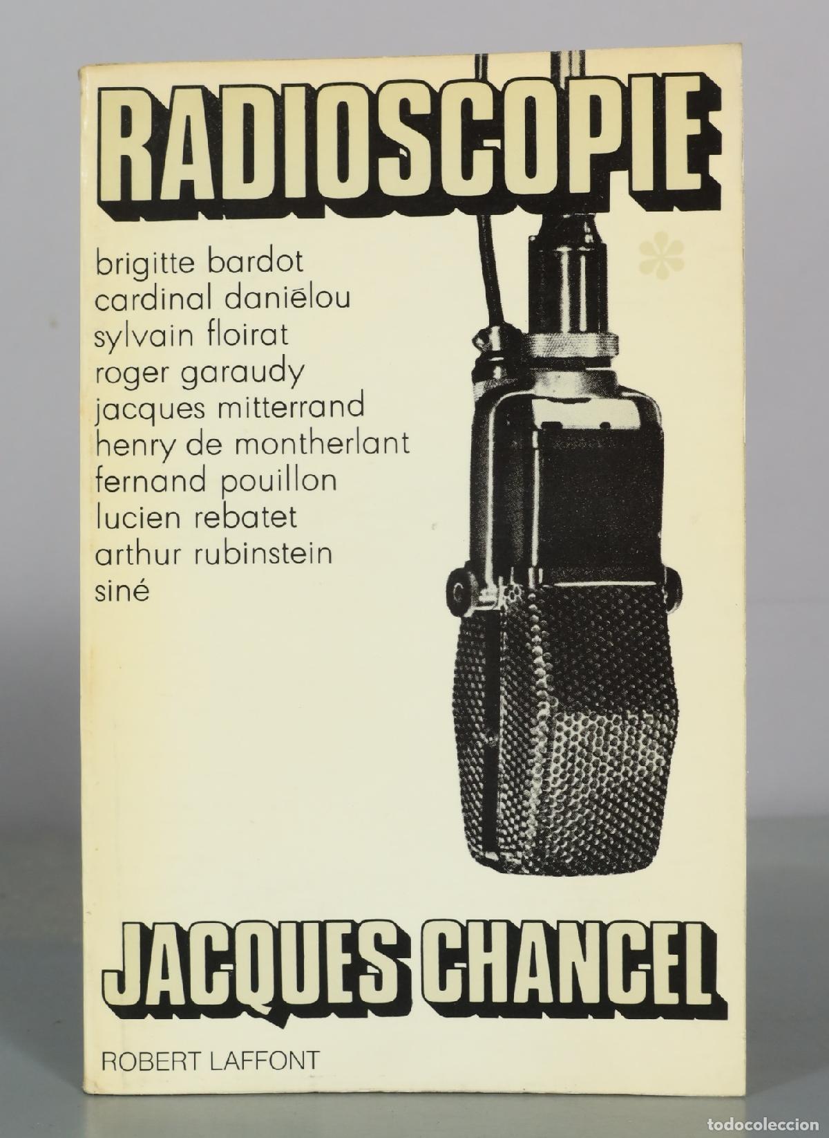 Libros de segunda mano: Radioscopie - Jacques Chancel - Robert Laffont