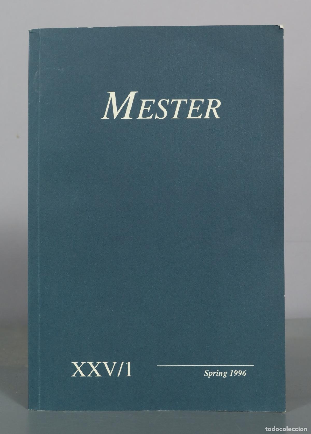 Libros de segunda mano: Mester. XXV/1. 1996. - Foto 1