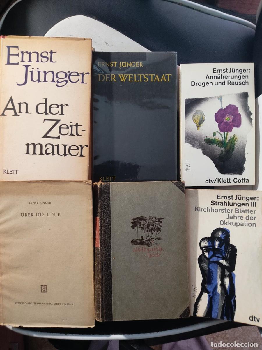 Libros de segunda mano: Lote 6 libros en alem&aacute;n de Ernst J&uuml;nger - Foto 1