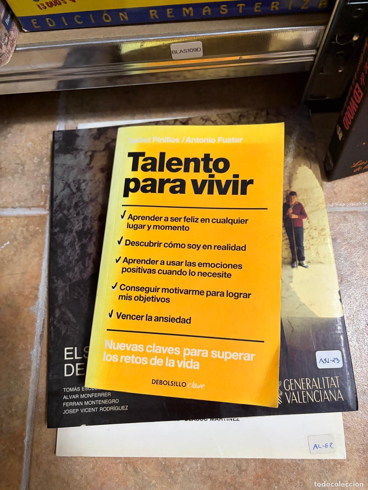 Libros de segunda mano: BLAS109D Isabel Pinillos y Antonio Fuster Talento para vivir DeBolsillo Clave