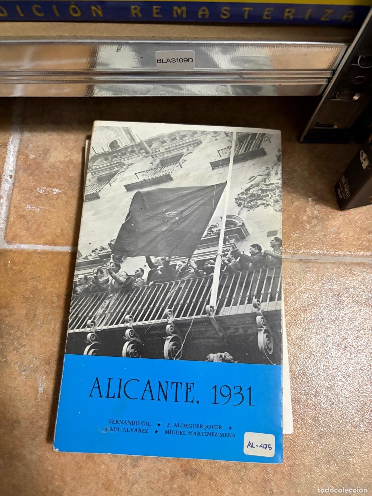 Libros de segunda mano: BLAS109D Alicante, 1931 Fernando Gil y otros