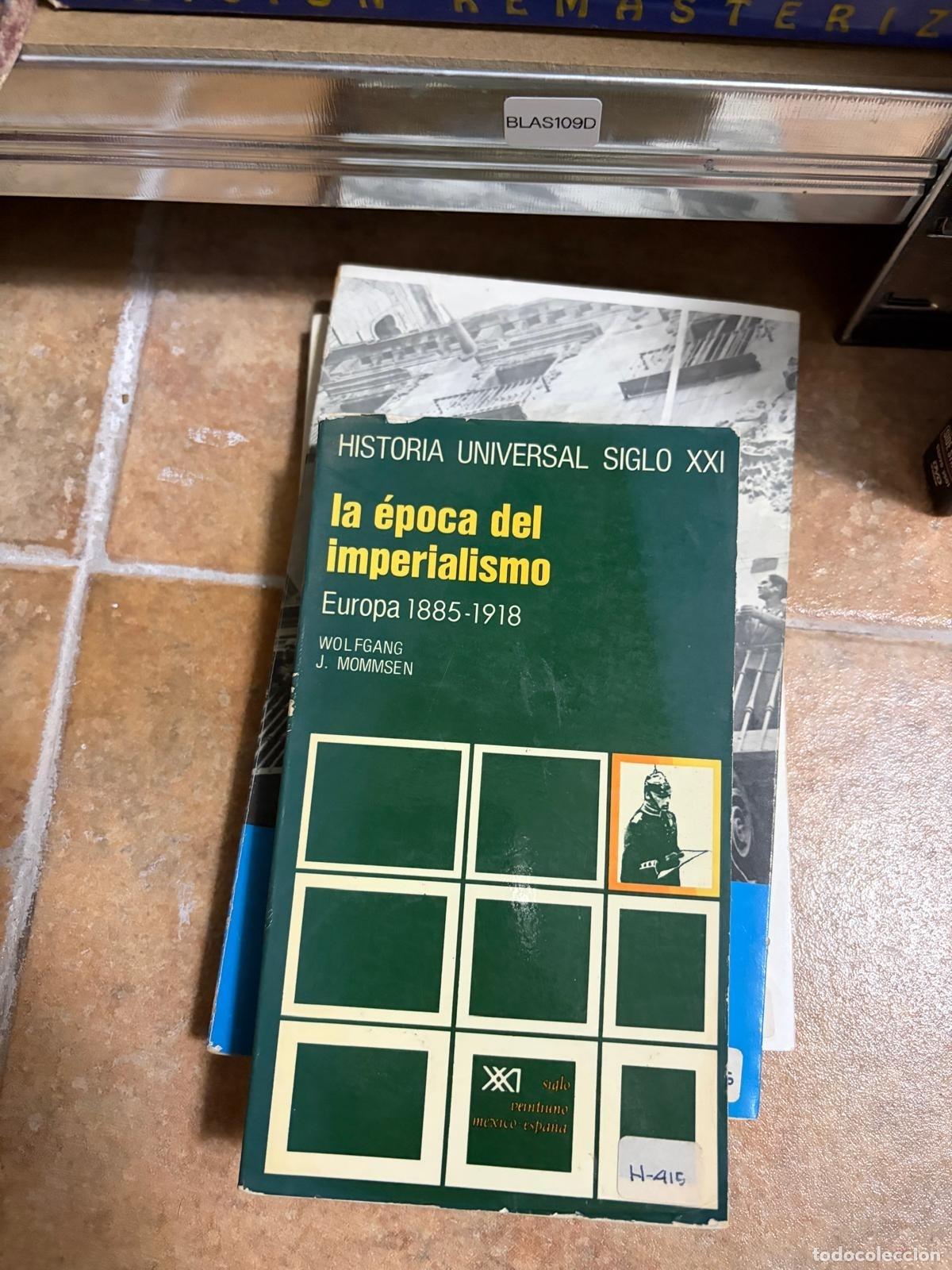 Libros de segunda mano: BLAS109D La &eacute;poca del imperialismo Europa 1885-1918 Wolfgang J. Mommsen