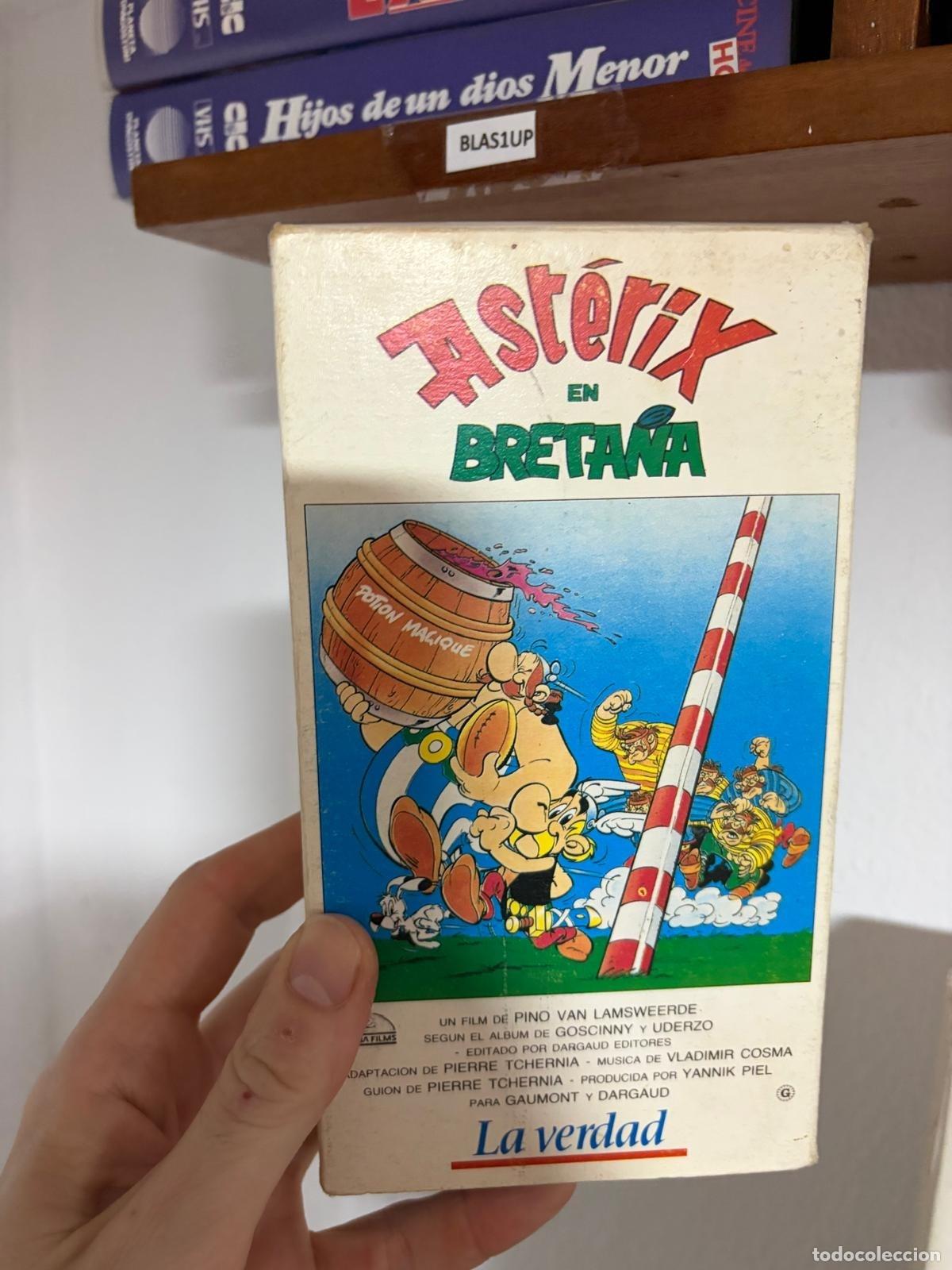 Libros de segunda mano: BLAS1UP Ast&eacute;rix en Breta&ntilde;a VHS La Verdad