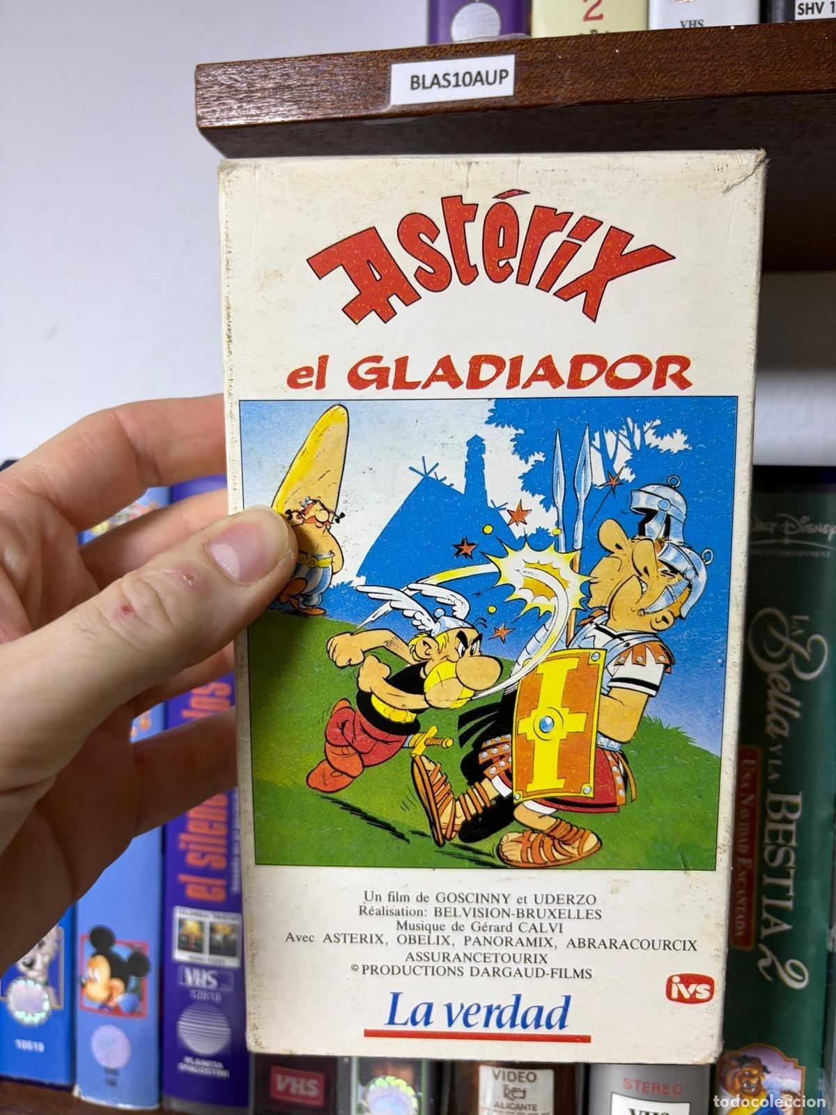 Libros de segunda mano: BLAS10AUP Ast&eacute;rix el gladiador VHS La Verdad