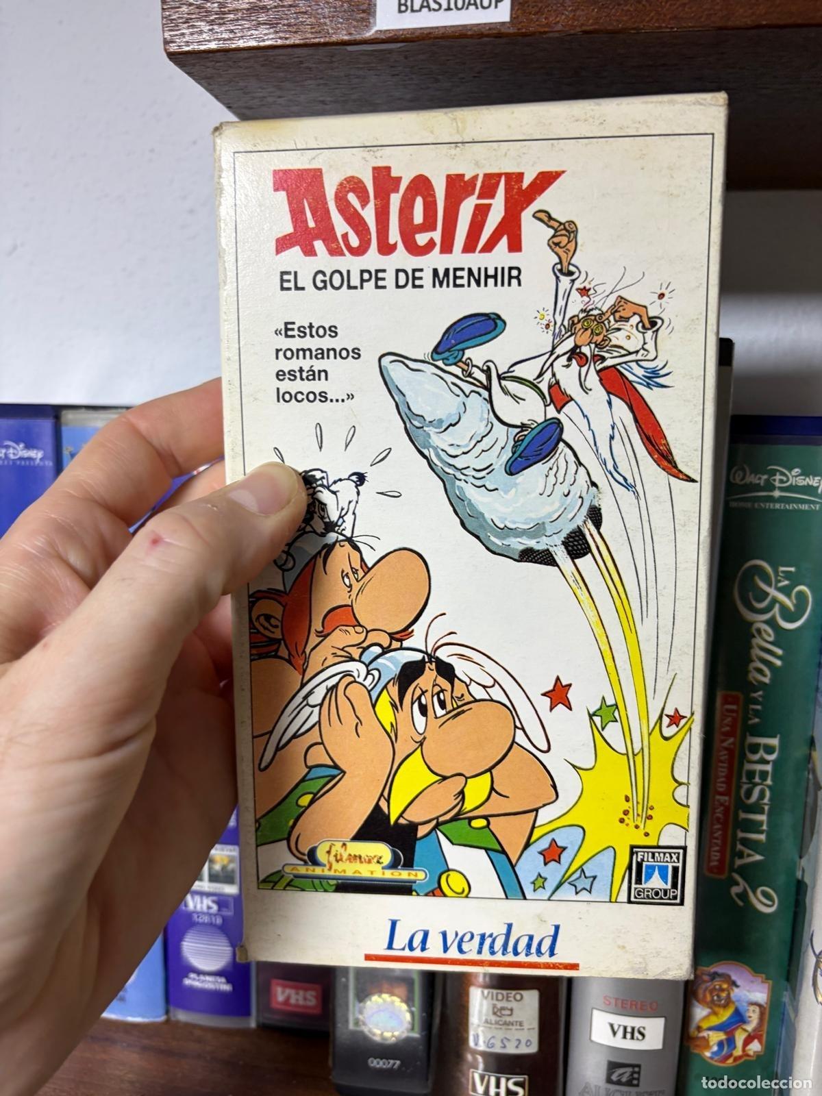 Libros de segunda mano: BLAS10AUP Ast&eacute;rix el golpe de menhir VHS La Verdad