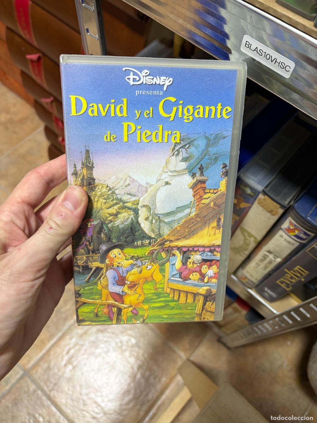 Libros de segunda mano: BLAS101VHSC David y el gigante de piedra VHS Disney