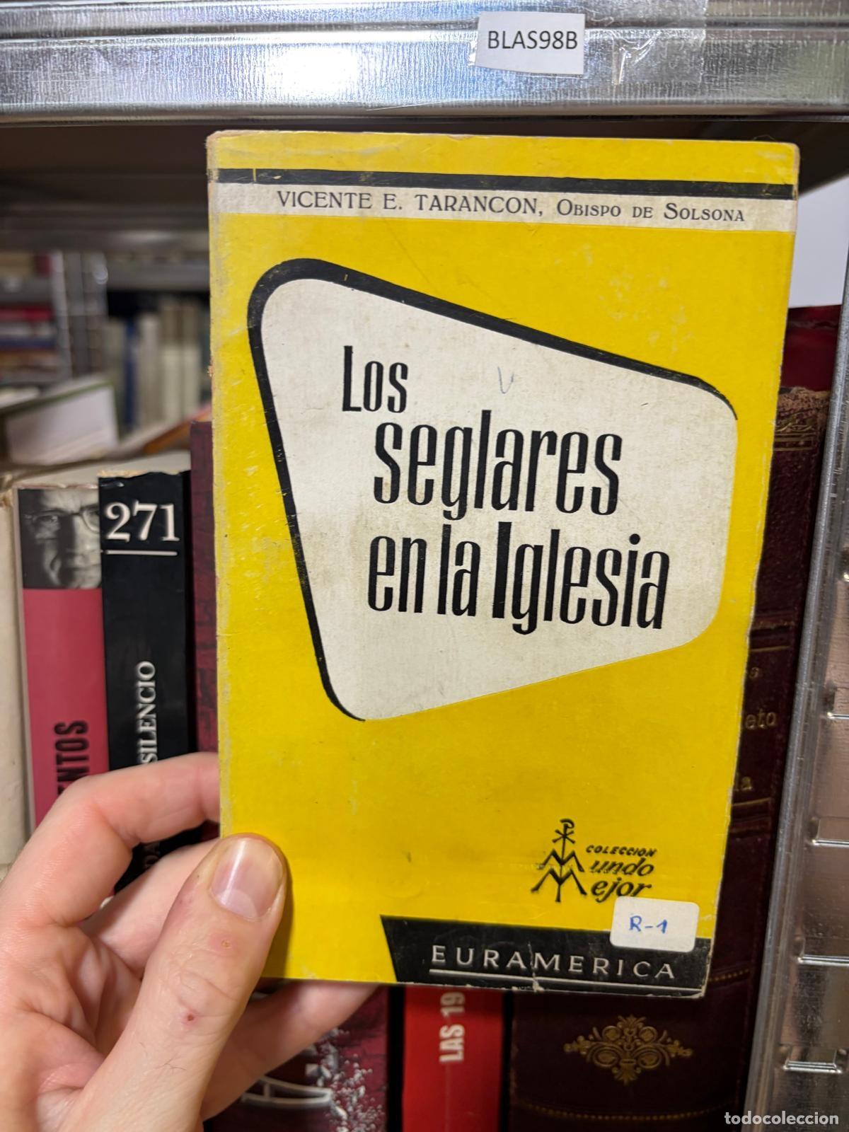 Libros de segunda mano: BLAS98B Los seglares en la Iglesia Vicente E. Taranc&oacute;n Euram&eacute;rica