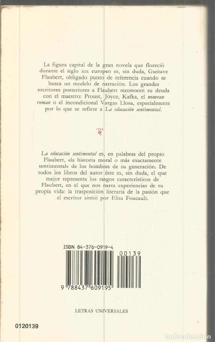 Libros de segunda mano: GUSTAVE FLAUBERT. LA EDUCACION SENTIMENTAL. CATEDRA - Foto 2
