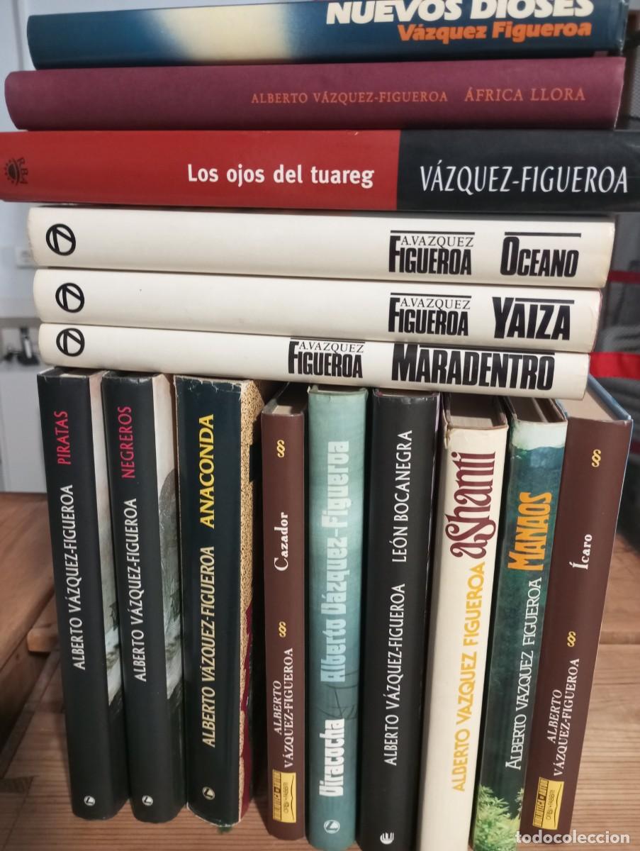 Libros de segunda mano: Lote libros Alberto Vazquez-Figueroa