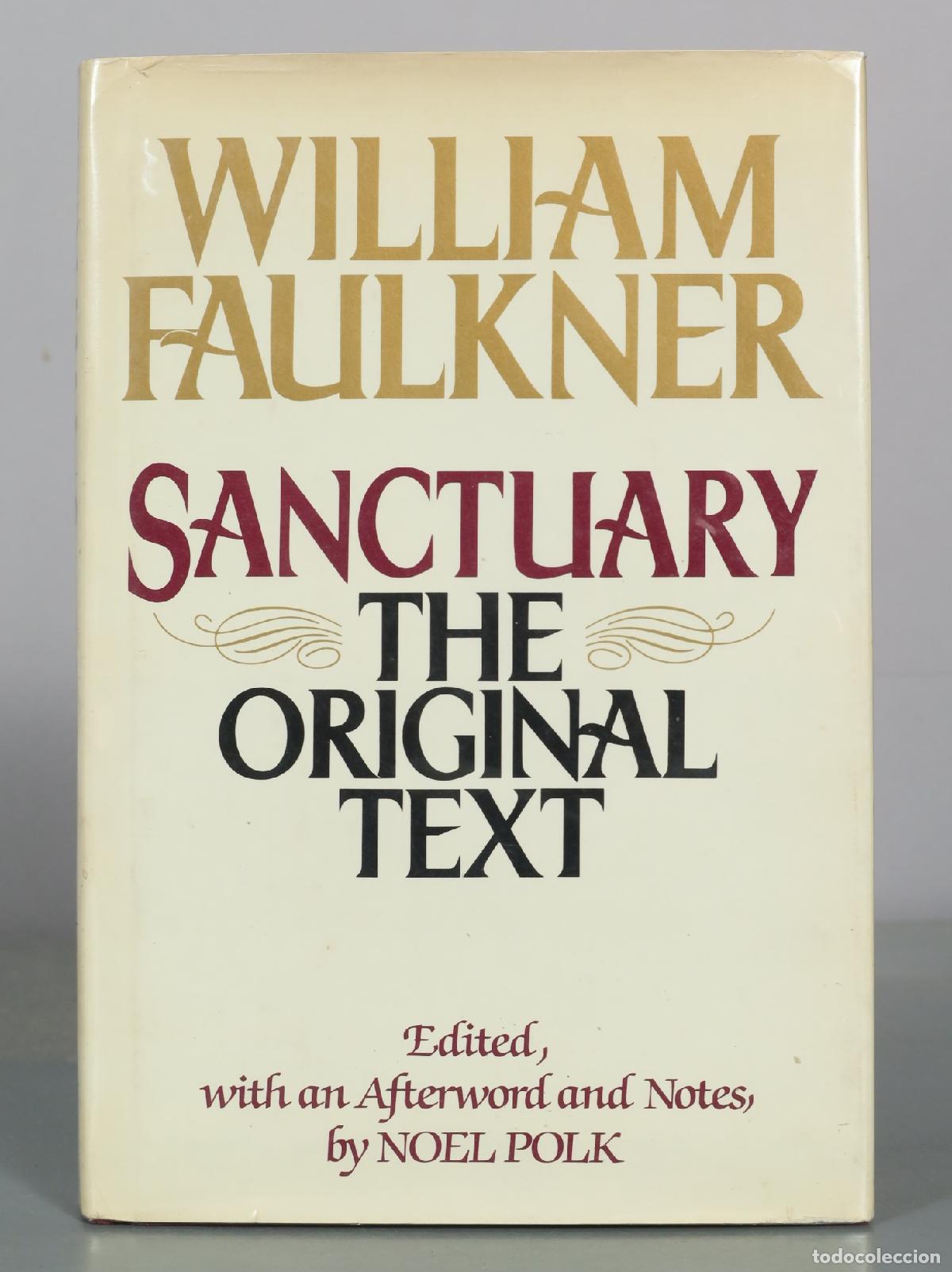 Libros de segunda mano: Sanctuary - The Original Text - William Faulkner