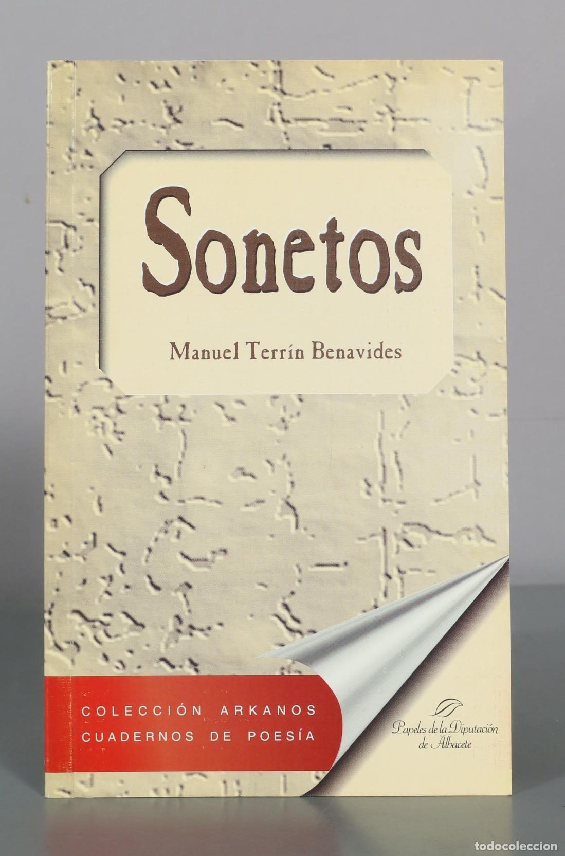 Gebrauchte B&uuml;cher: Sonetos - Manuel Terr&iacute;n Benavides - Papeles de la Diputaci&oacute;n de Albacete