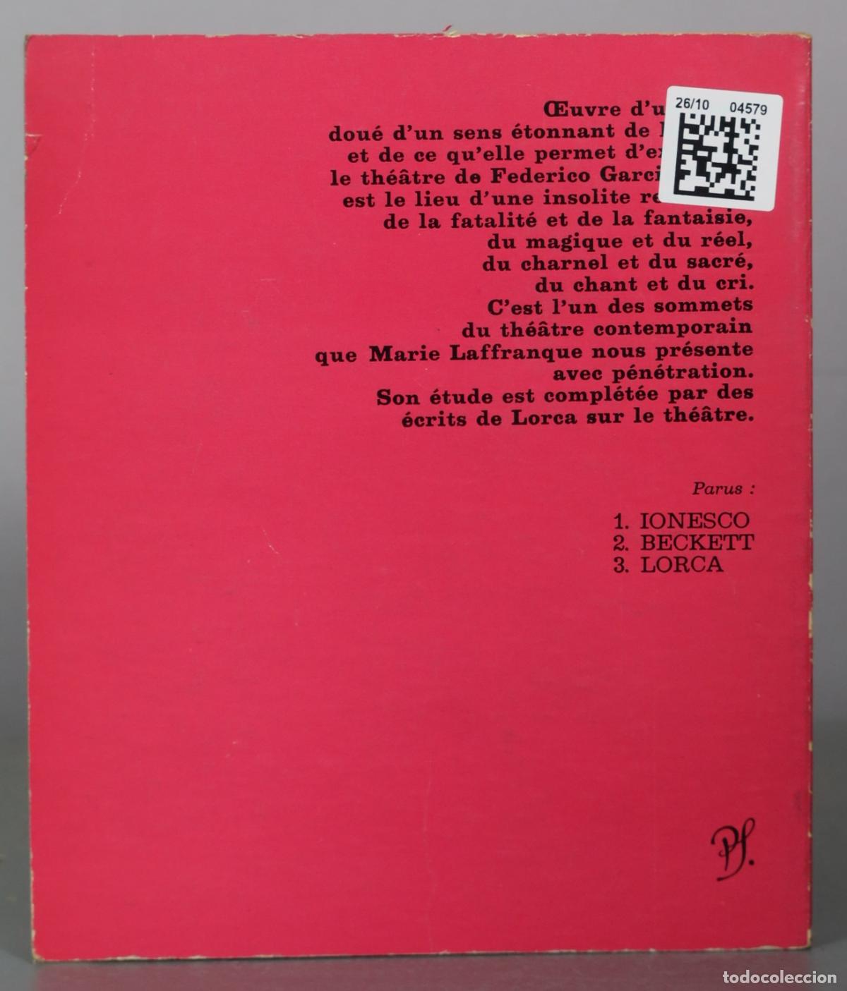 Libros de segunda mano: Lorca - Marie Laffranque - Seghers - Foto 2