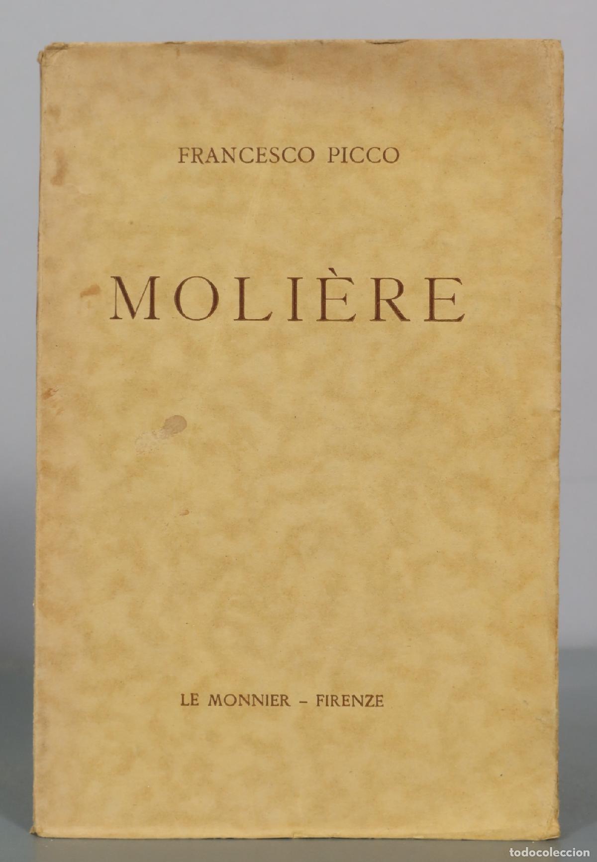Libros de segunda mano: Moli&egrave;re - Francesco Picco - Le Monnier - Foto 1
