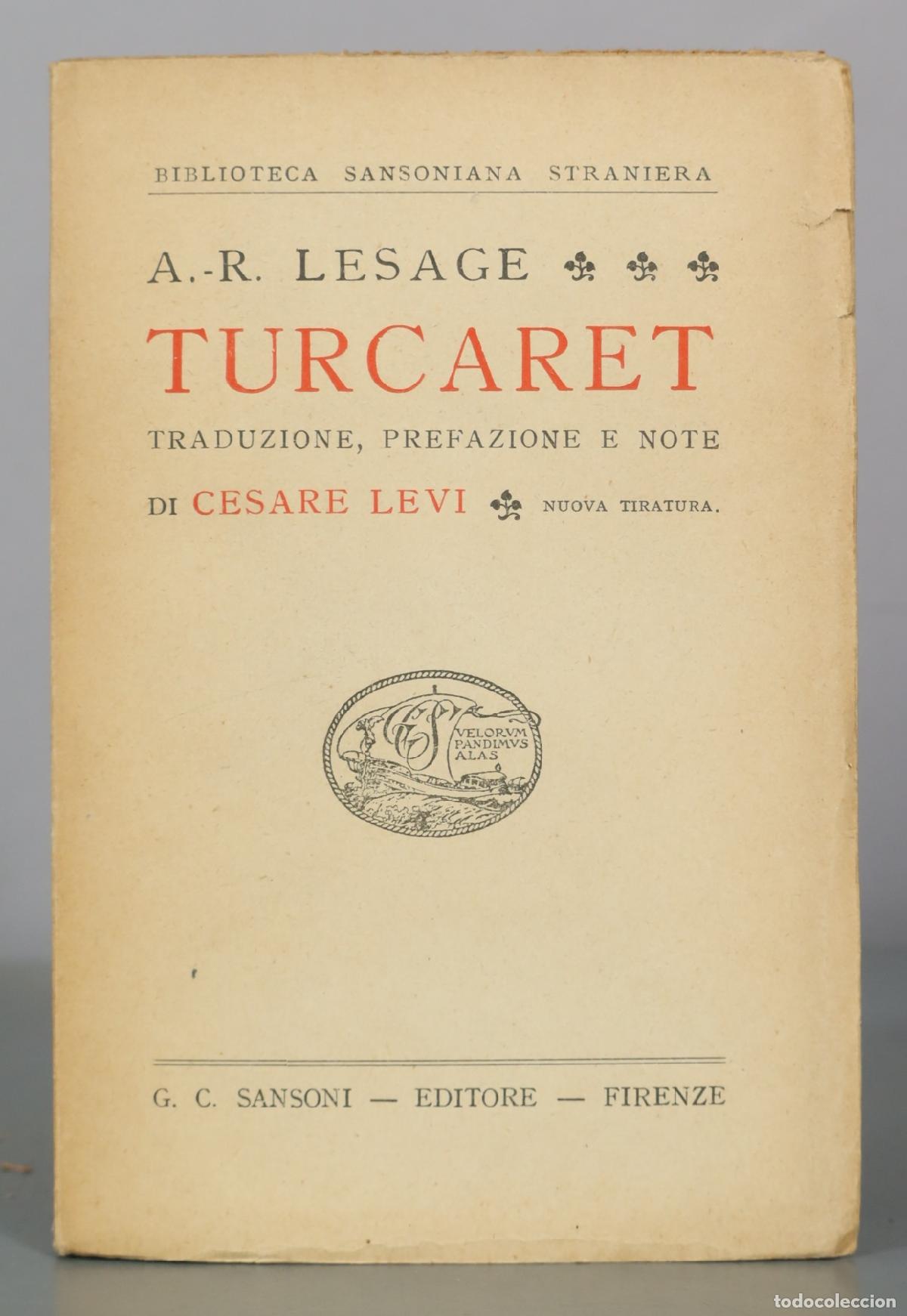 Libros de segunda mano: Turcaret - A.-R. Lesage - G. C. Sansoni
