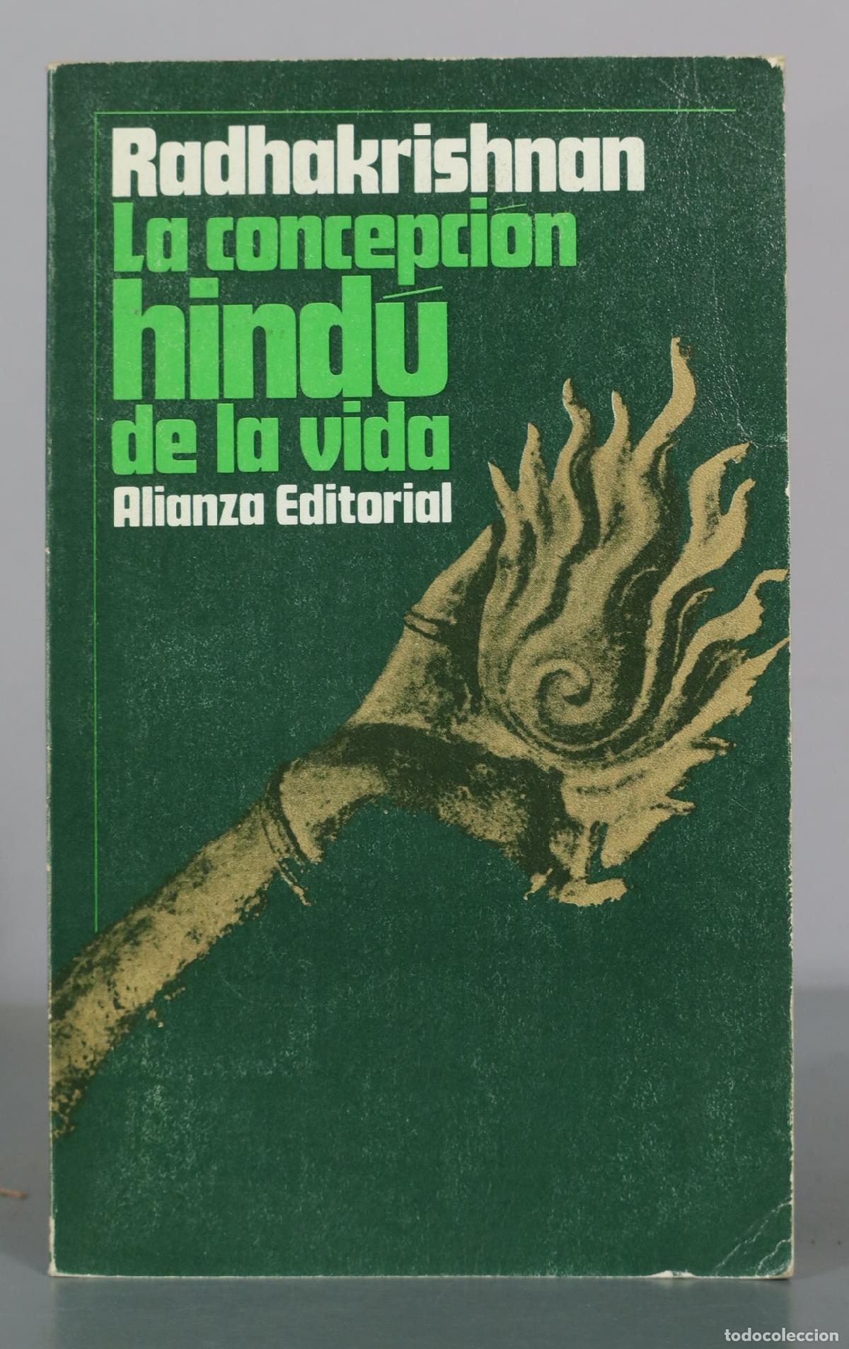 Libros de segunda mano: La concepcion hindu de la vida - Sarvepalli Radhakrishnan - Alianza Editorial