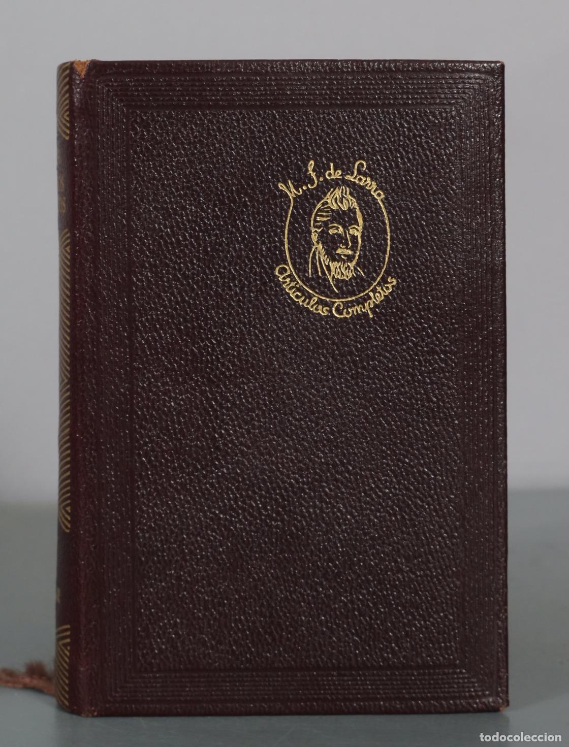 Libros de segunda mano: Art&iacute;culos completos - Mariano Jos&eacute; de Larra - Aguilar. 1961