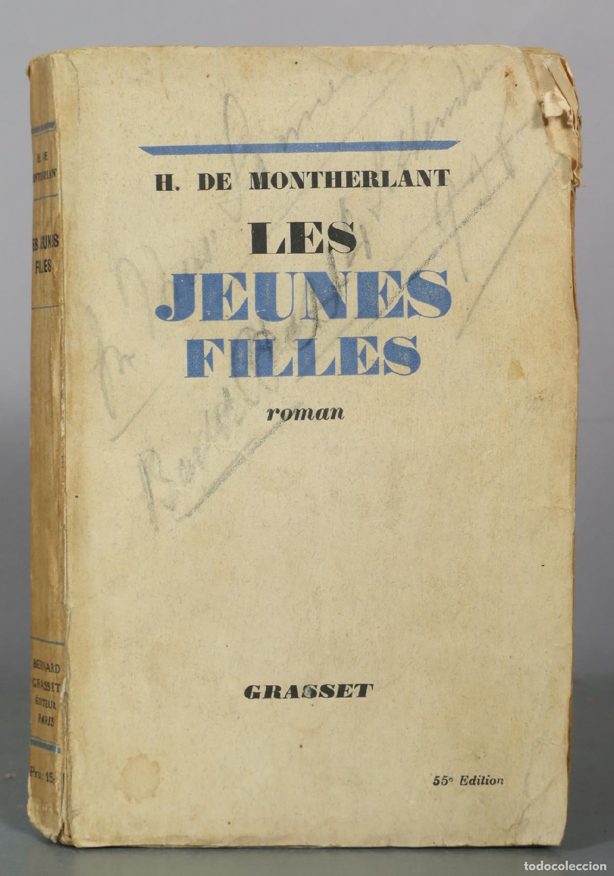 Libros de segunda mano: Les Jeunes Filles - H. de Montherlant - Grasset