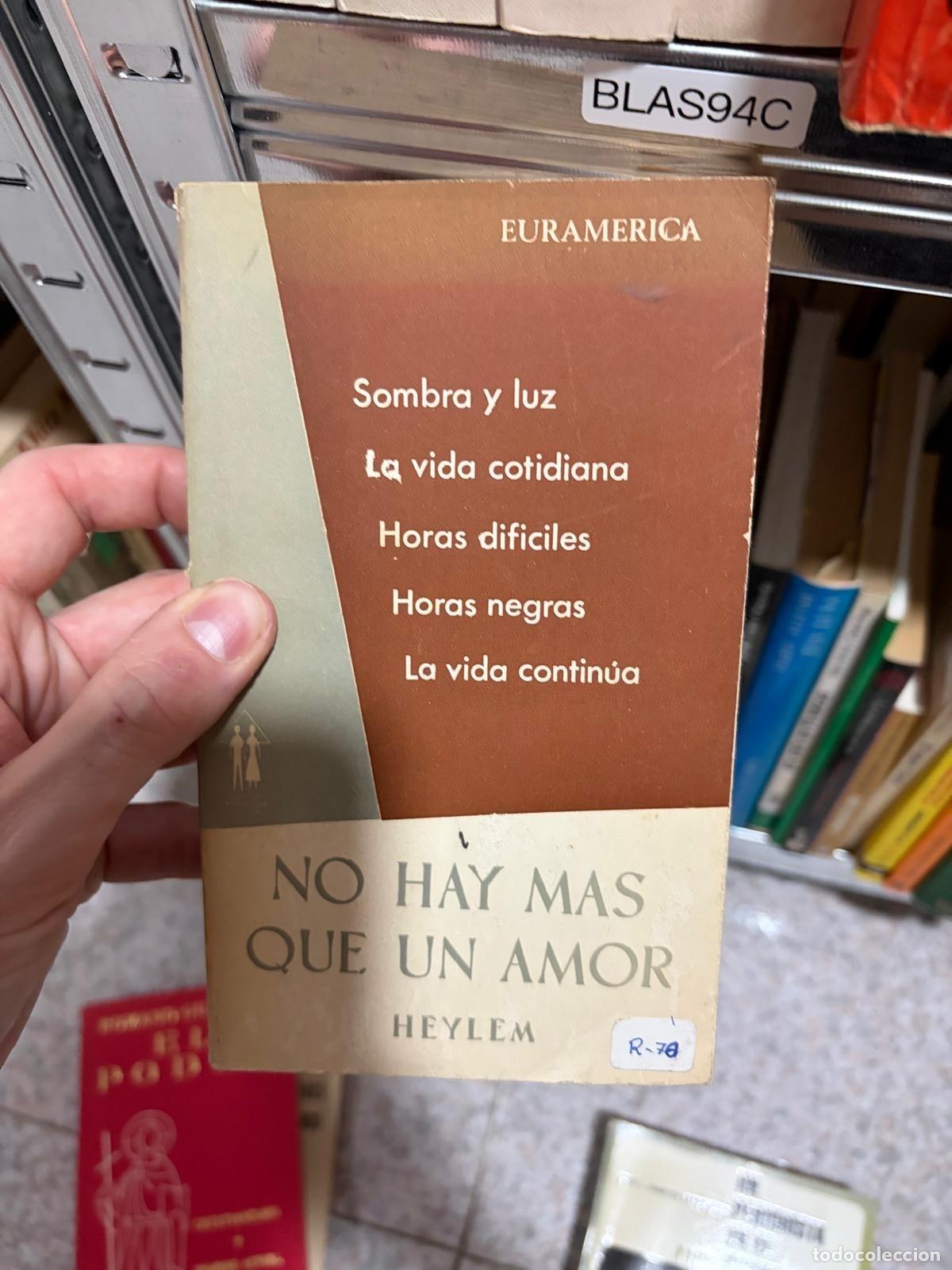 Libros de segunda mano: BLAS94C Heylem No hay m&aacute;s que un amor Euram&eacute;rica