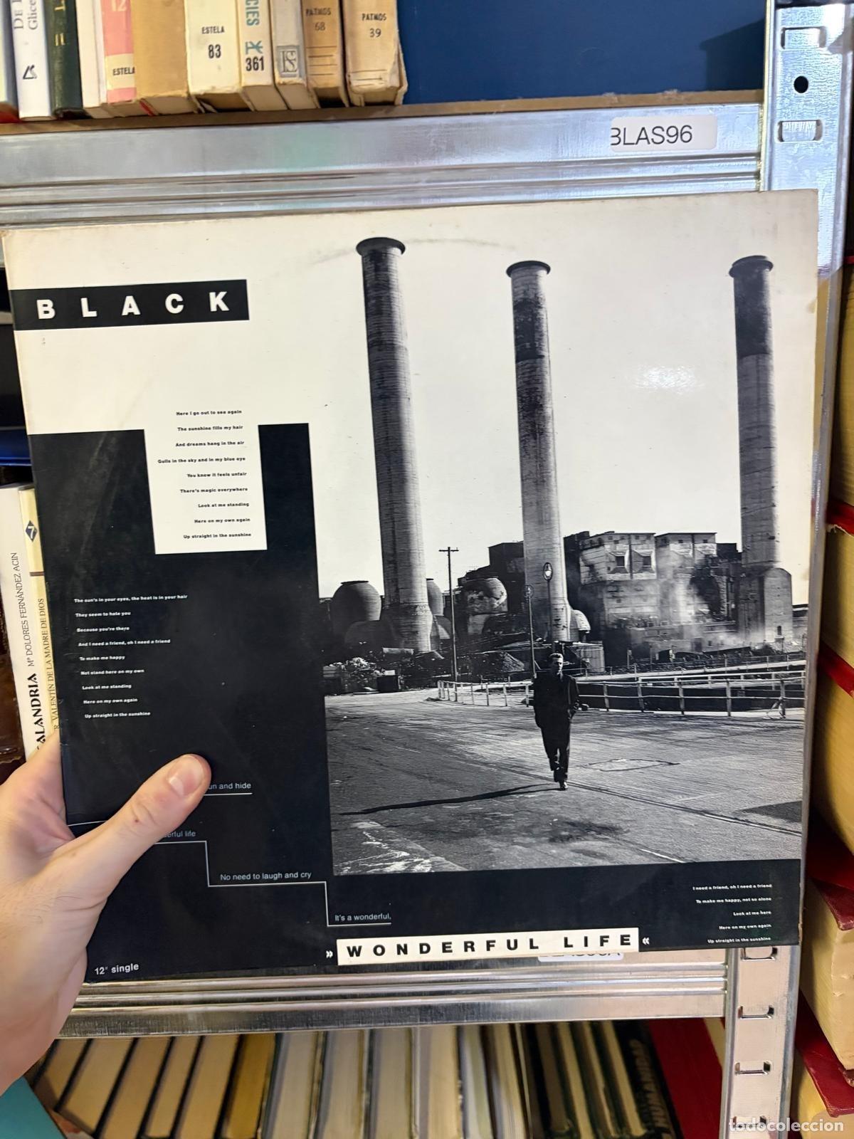 Libros de segunda mano: BLAS96 Black Wonderful Life Single 12 pulgadas
