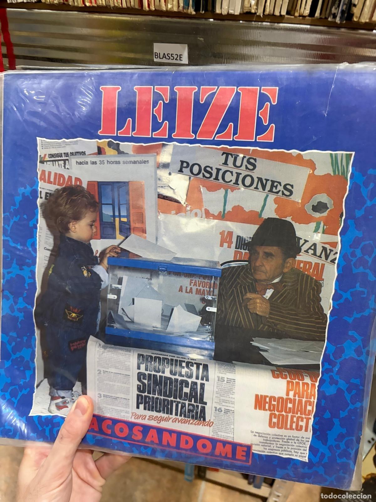 Libros de segunda mano: Leize Tus posiciones Disco LP