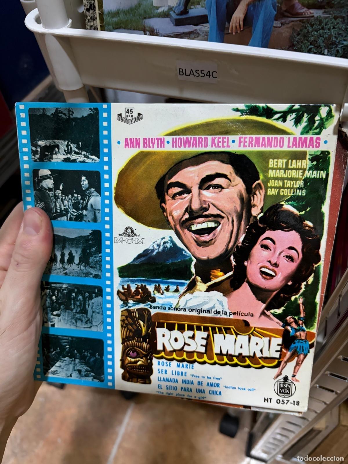 Libros de segunda mano: BLAS54C Rose Marie Banda sonora M-G-M