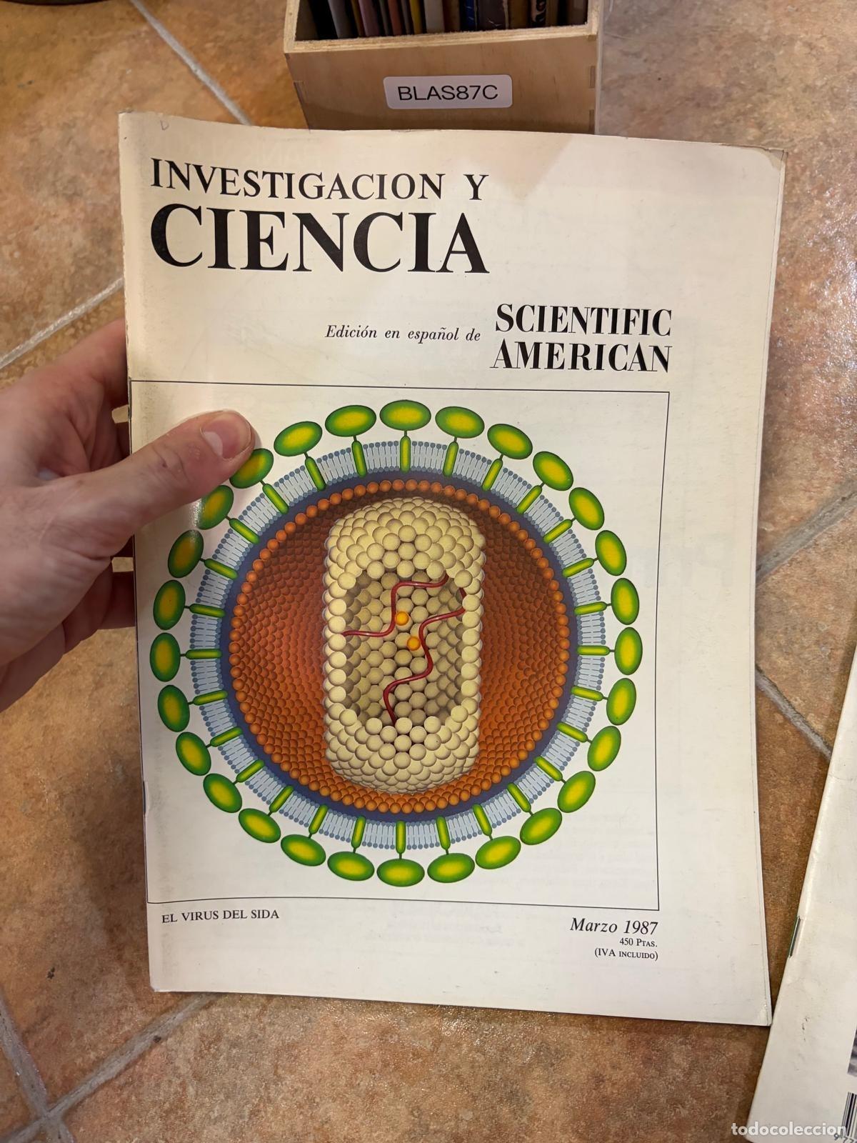 Libros de segunda mano: Investigaci&oacute;n y Ciencia El virus del sida marzo 1987
