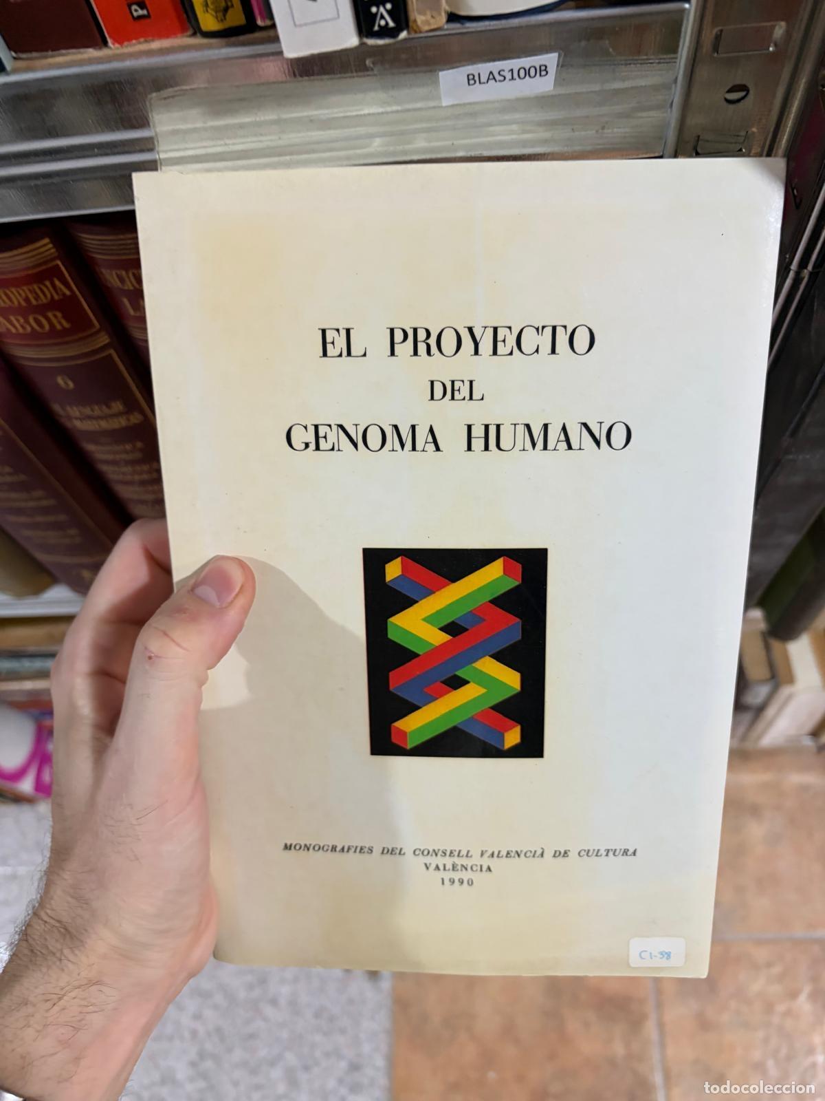 Libros de segunda mano: BLAS100B El proyecto del genoma humano Consell Valenci&agrave; de Cultura