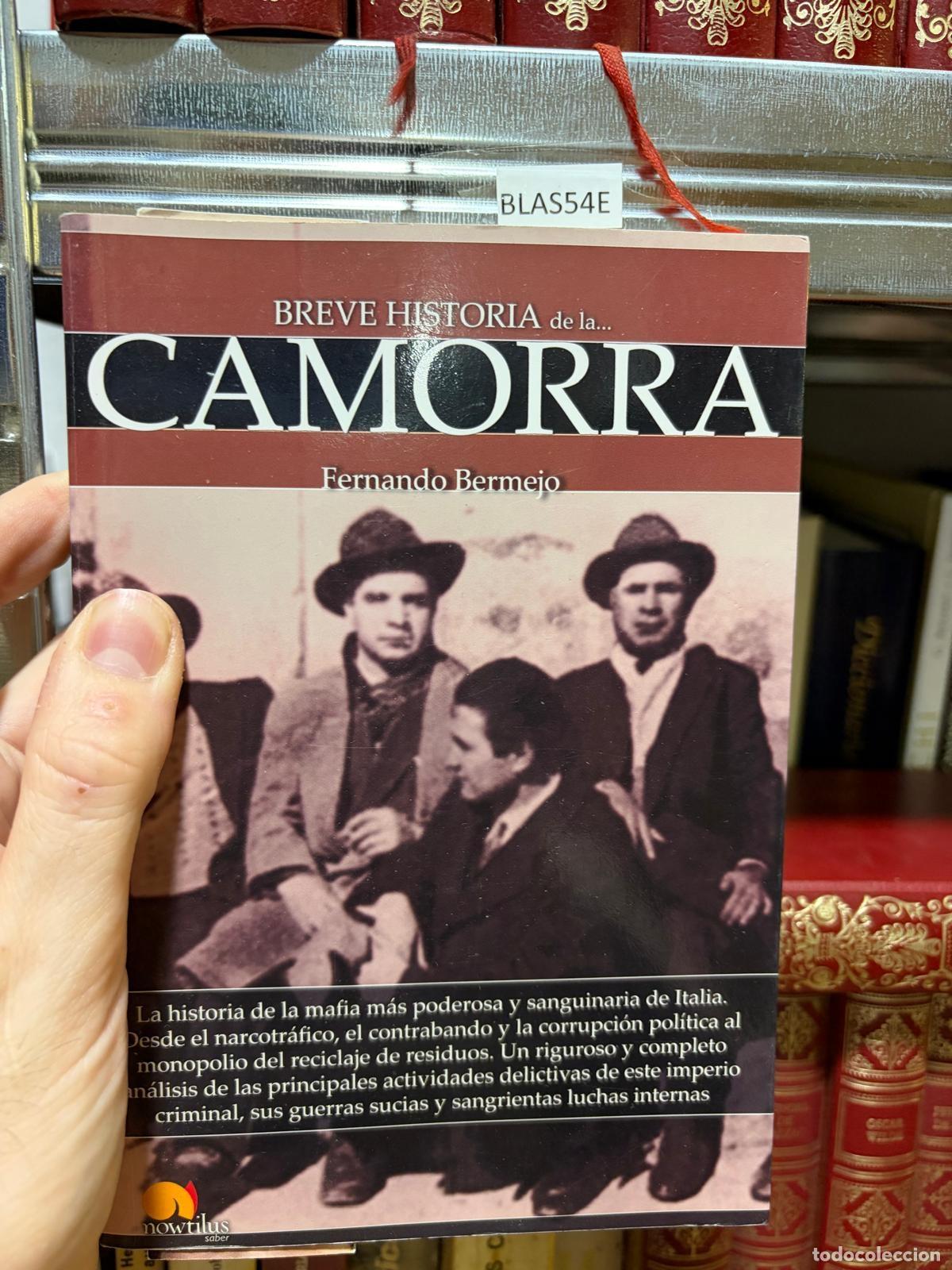 Libros de segunda mano: BLAS54E Fernando Bermejo Breve historia de la Camorra Nowtilus