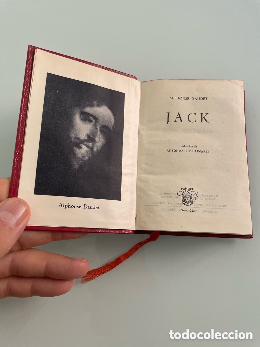 Libros de segunda mano: Jack. Alphonse Daudet. Aguilar Crisol 213, 1&ordf; ed. 1947