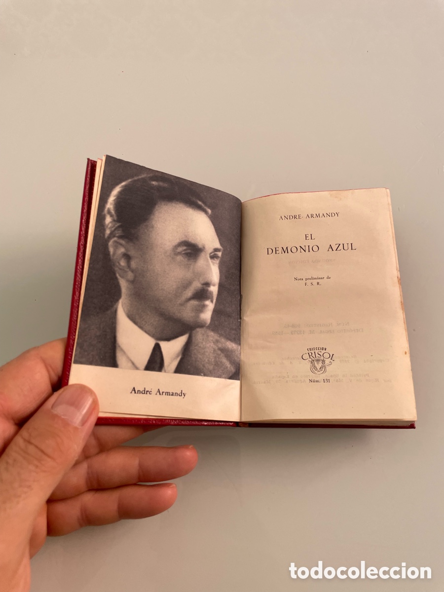 Libros de segunda mano: El Demonio Azul. Andre Armandy. Aguilar Crisol 131, 2 Ed. 1959