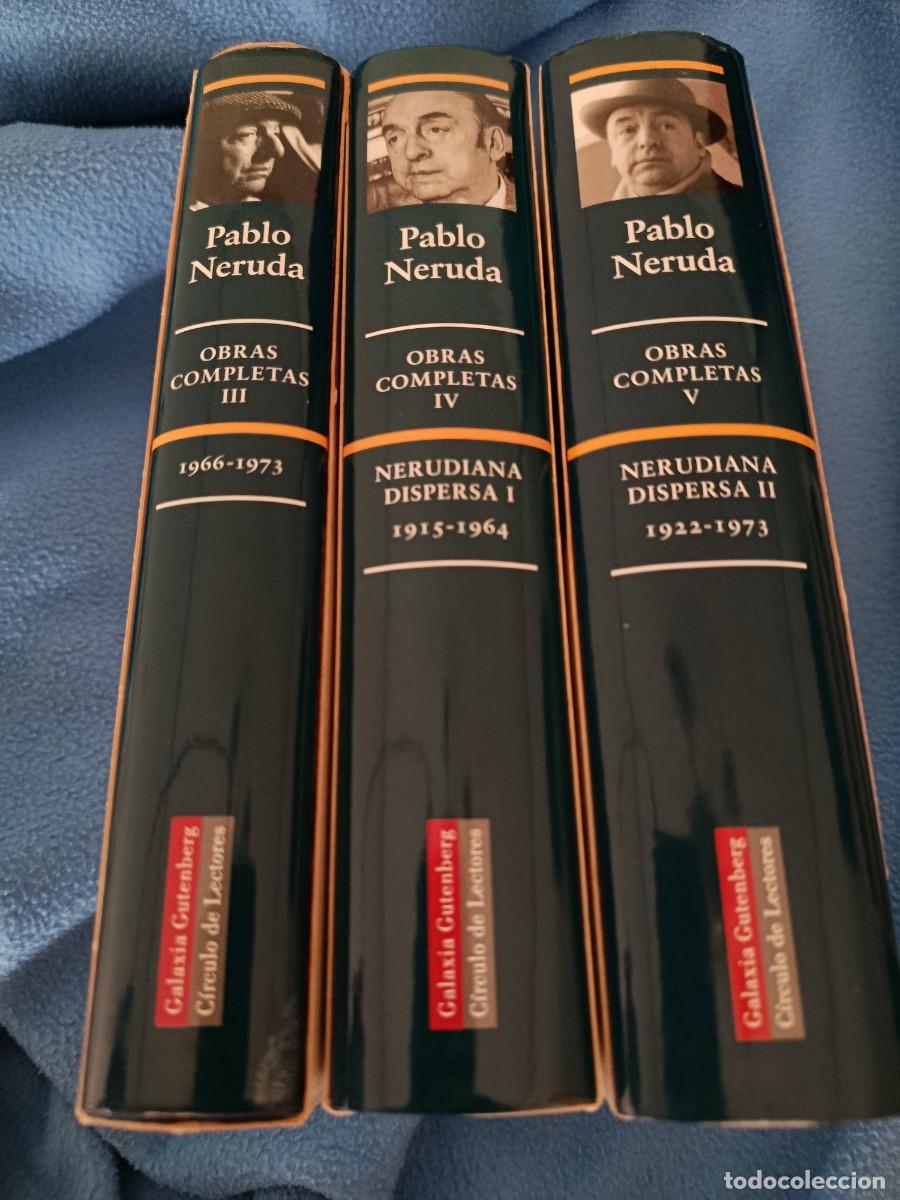 Libros de segunda mano: OBRAS COMPLETAS PABLO NERUDA GALAXIA GUTENBERG