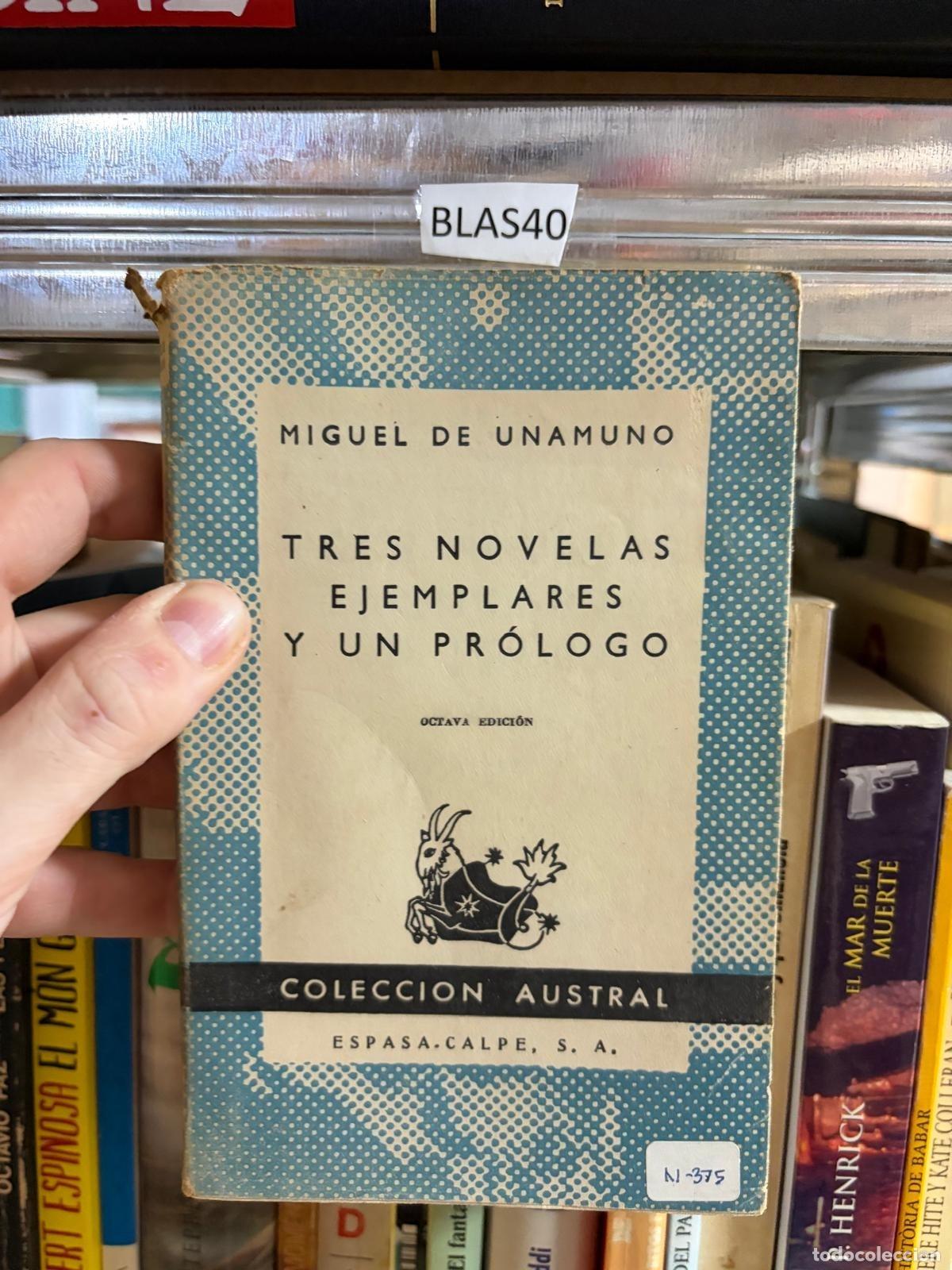 Libros de segunda mano: Tres novelas ejemplares y un pr&oacute;logo