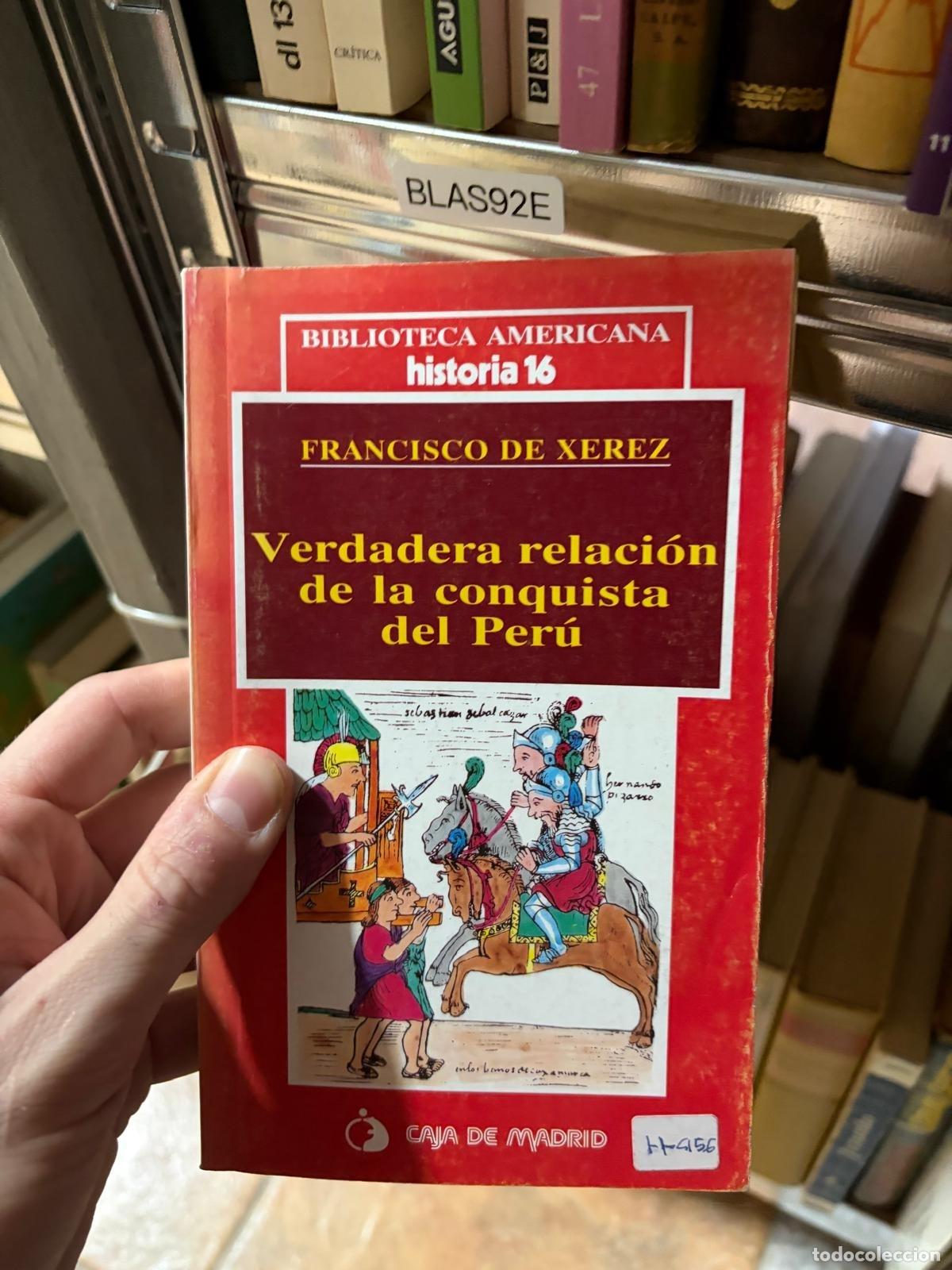 Libros de segunda mano: Verdadera relaci&oacute;n de la conquista del Per&uacute;