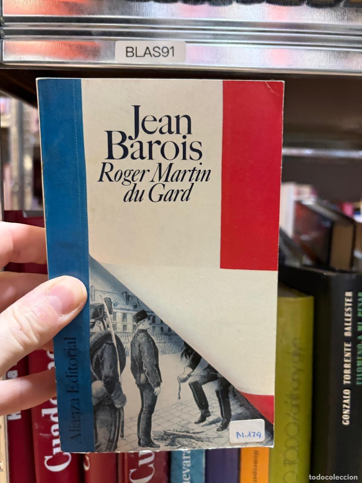 Libros de segunda mano: BLAS91 Jean Barois Roger Martin du Gard, espa&ntilde;ol