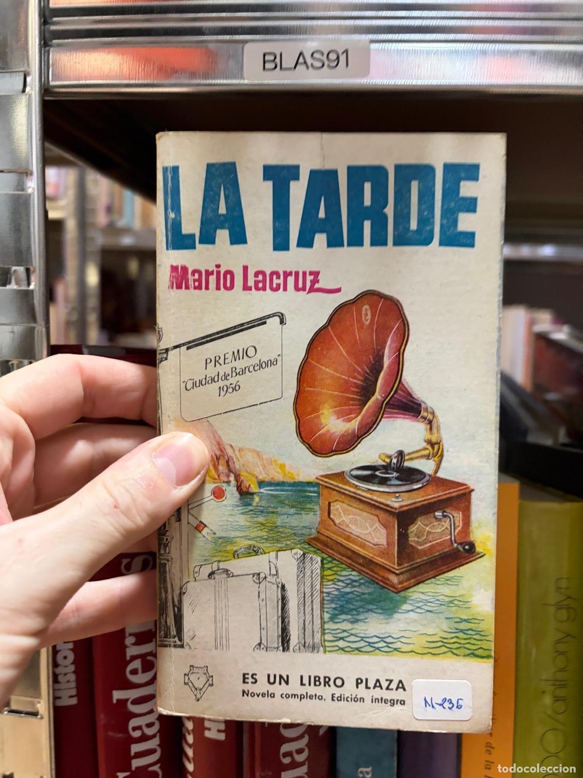 Libros de segunda mano: BLAS91 La tarde Mario Lacruz Es un Libro Plaza