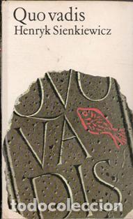 Libros de segunda mano: Quo vadis, Henryk Sienkiewicz