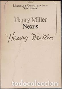 Libros de segunda mano: Nexus, Henry Miller