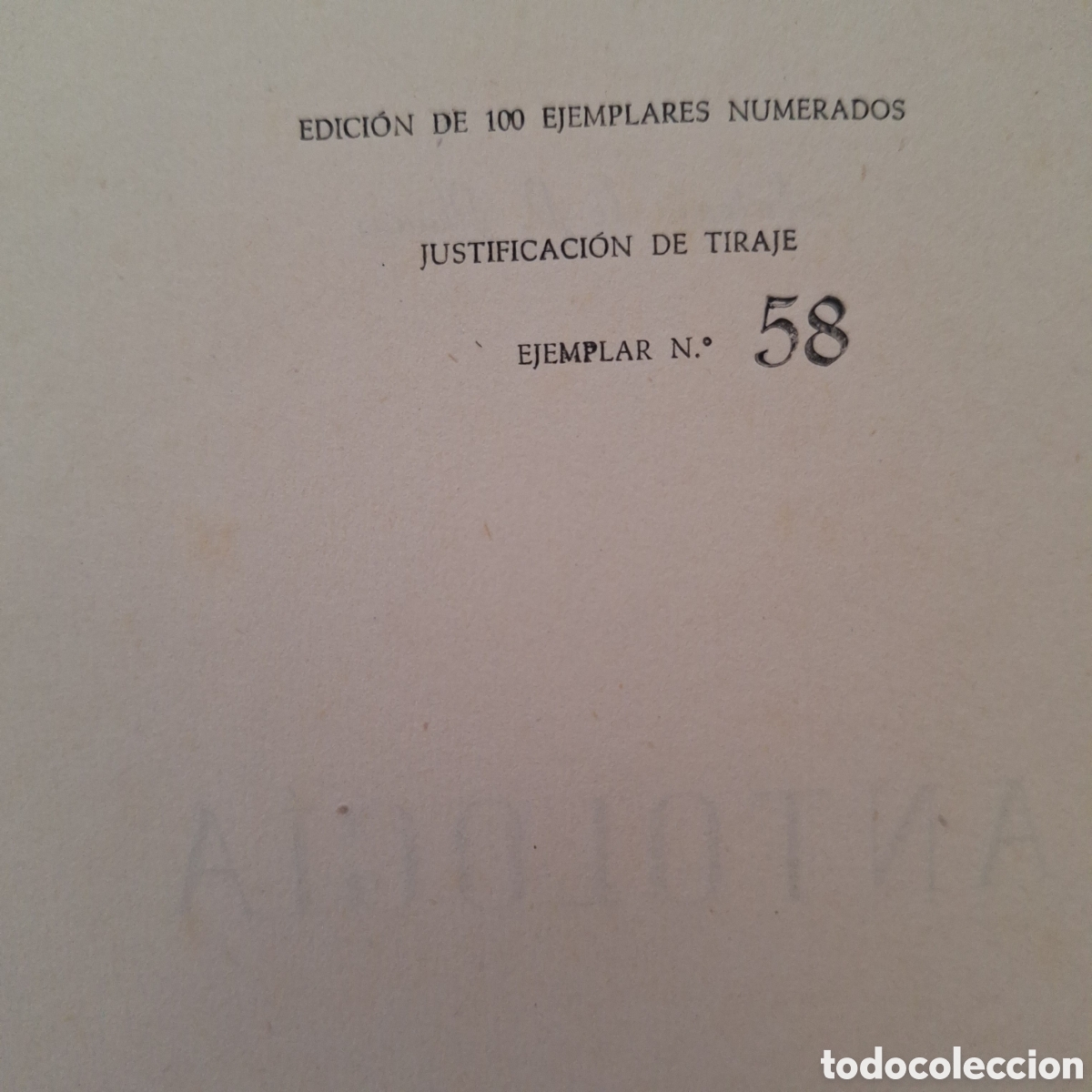 Libros de segunda mano: Antolog&iacute;a. Antonio de P. Planas - Foto 2
