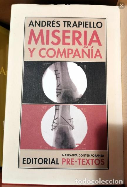 Libros de segunda mano: Miseria y compa&ntilde;&iacute;a. Andr&eacute;s Trapiello. Pre-Textos, Primera edici&oacute;n