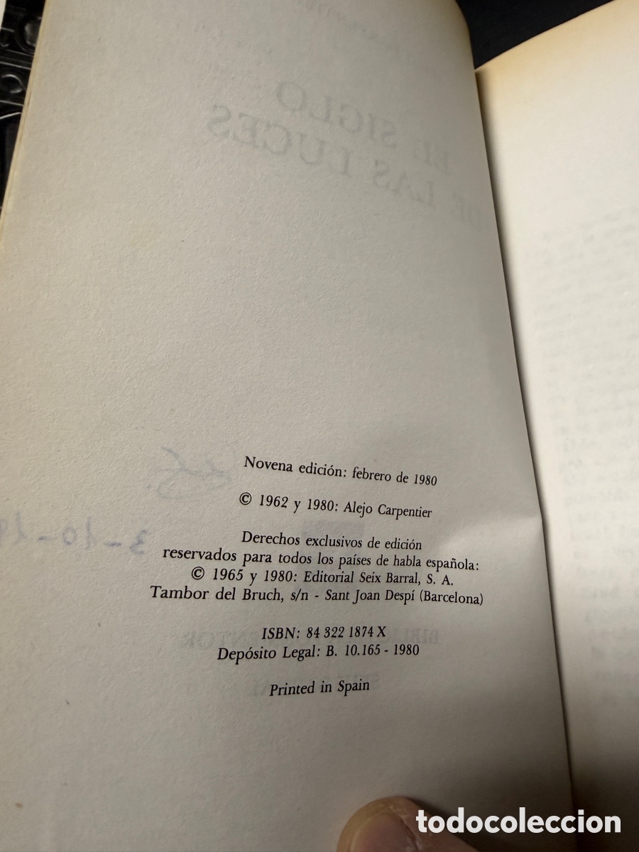 Libros de segunda mano: Alejo Carpentier - El Siglo De Las Luces - Foto 3