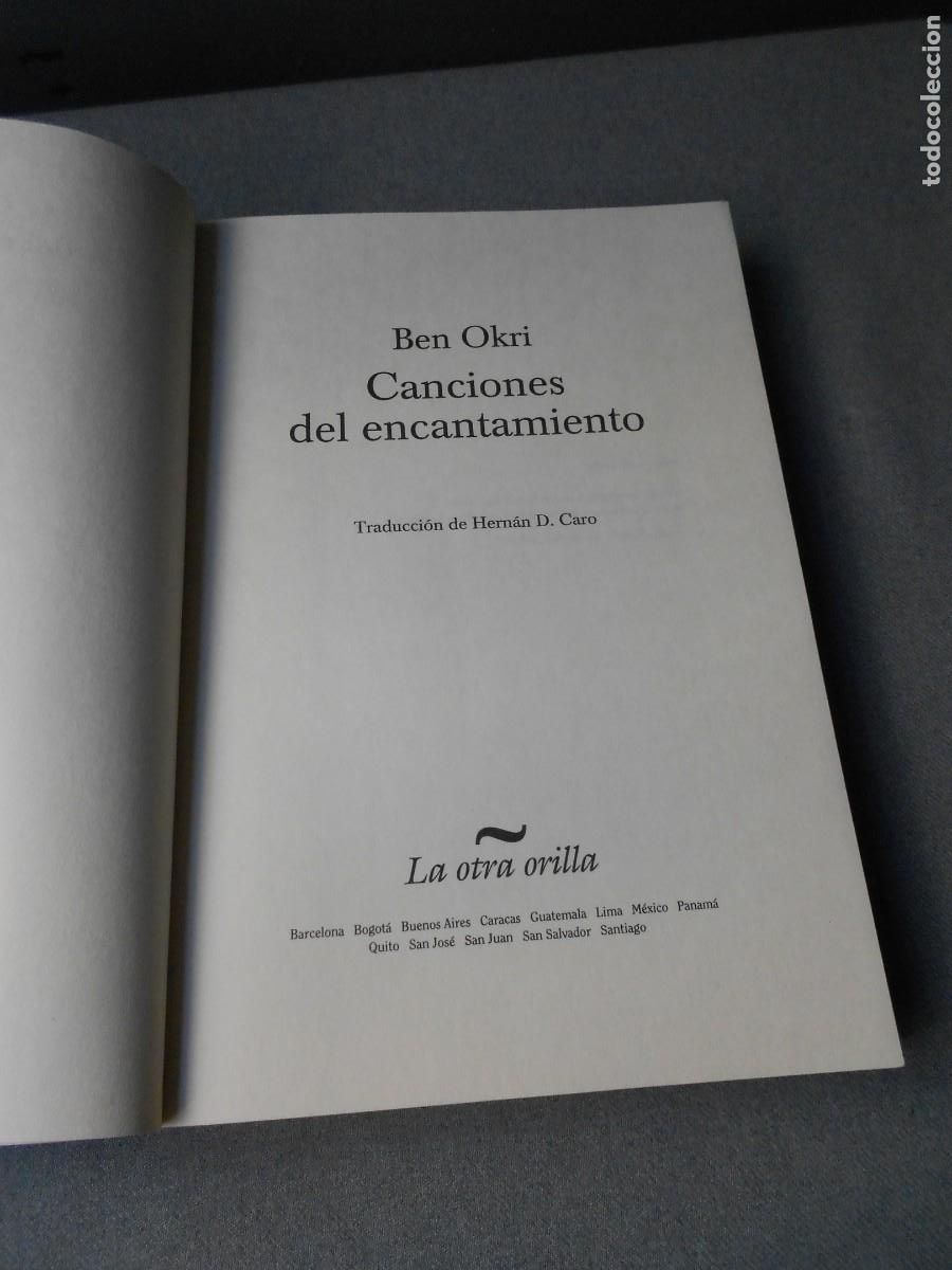 Libros de segunda mano: CANCIONES DE ENCANTAMIENTO - Foto 3