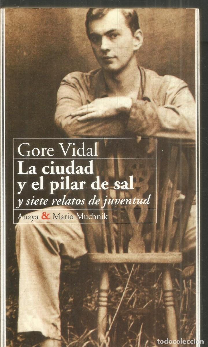 Libros de segunda mano: GORE VIDAL. LA CIUDAD Y EL PILAR DE SAL Y SIETE RELATOS DE JUVENTUD. ANAYA & MARIO MUCHNIK.